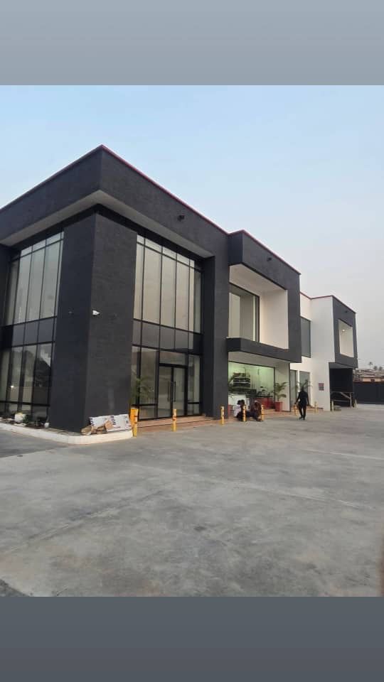 Dark Composite Facade
