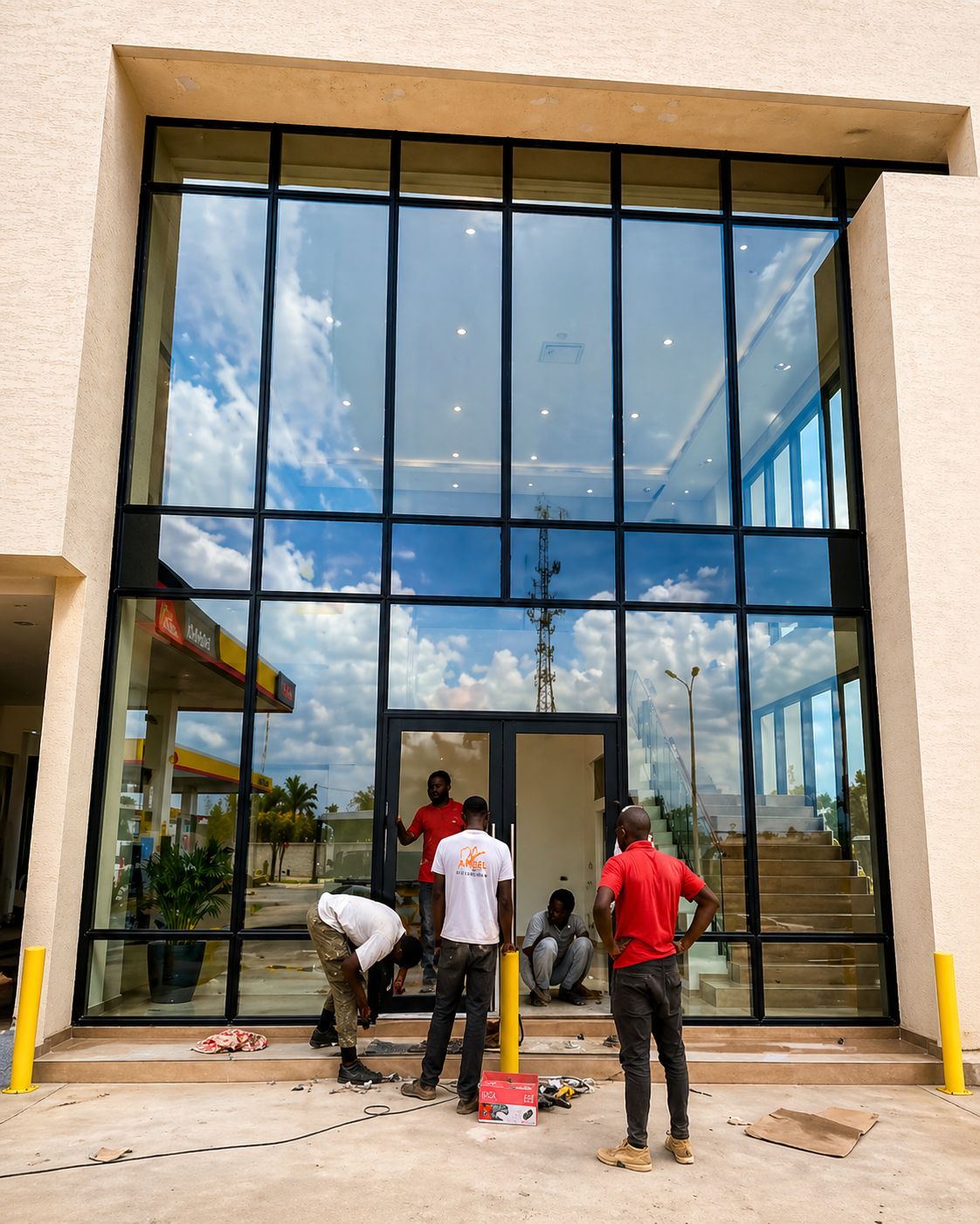 Showroom Entrance Glazing